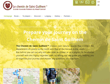 Tablet Screenshot of chemin-st-guilhem.fr